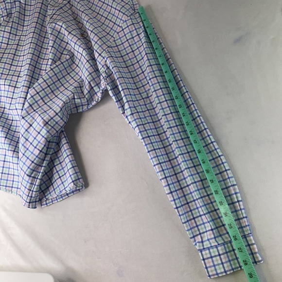 Polo Ralph Lauren Shirt Flesh Pony Mens XXL Pink Green Blue Classic Valentines - Picture 10 of 16